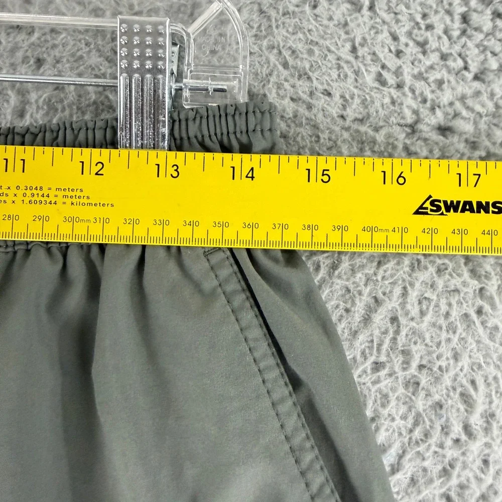 Vuori Trail Short Lined Mens Medium Green Athletic Running Hiking Zip Pocket